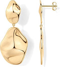 Brocely 14K Gold-Plated Teardrop Statement Earrings - image 1